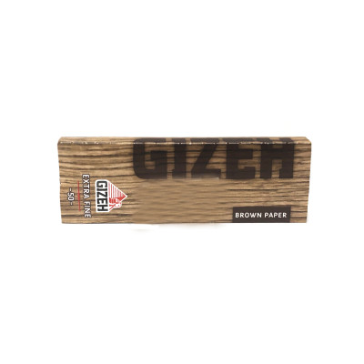 Бумага для самокруток Gizeh Brown Paper Extra Fine