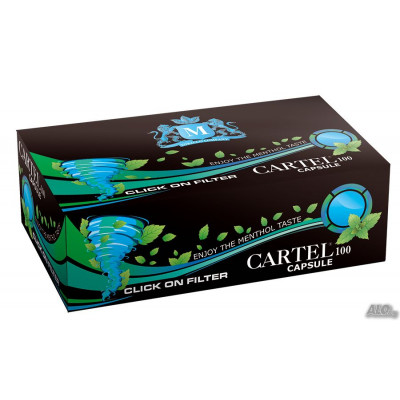 Гильзы сигаретные Cartel Capsule 100 шт.