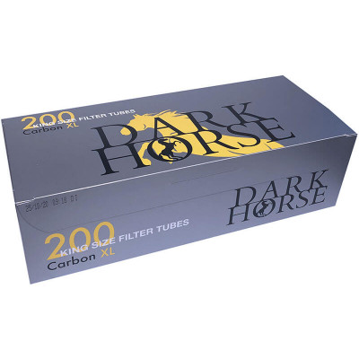 Гильзы сигаретные Dark Horse Carbon Filter 200 шт.