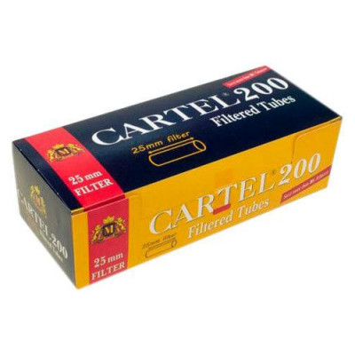 Гильзы сигаретные Cartel Filtered Tubes 200 шт.