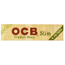 Бумага для самокруток OCB Organic Hemp Slim + Filters