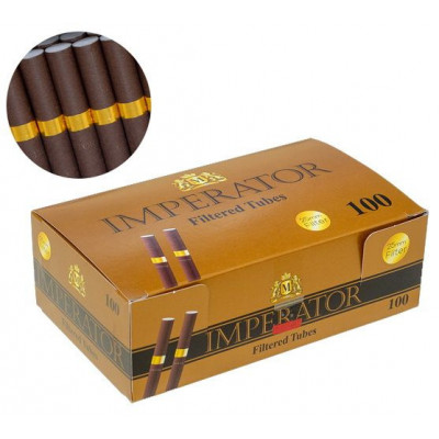Гильзы сигаретные Imperator Brown 100 шт.