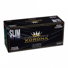 Сигаретные гильзы Korona  Slim 250 шт. 