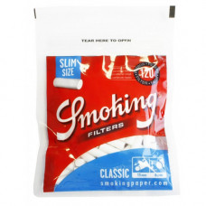 Фильтры сигаретные «Smoking»  Classic Slim Blue /120
