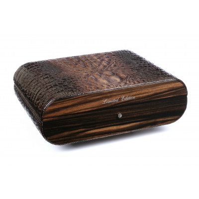 Хьюмидор Gentili SV10-Croco-Brown