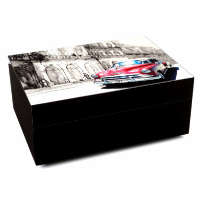 Хьюмидор Gentili SV50-Havana-Cuban-car