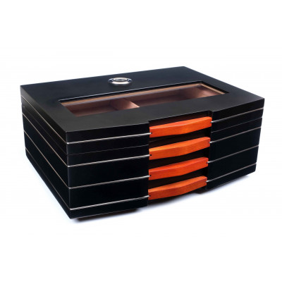 Хьюмидор Lubinski Q241 Черный лак