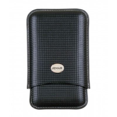 Футляр Jemar 464-3-Silver-Black на 3 сигары