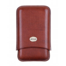 Футляр Jemar 464-3-Silver-Brown на 3 сигары