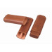 Футляр Parenti Agostinelli T1105-Cognac на 2 сигары