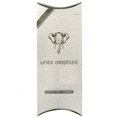 Ерши для трубок White elefant мягкие белые