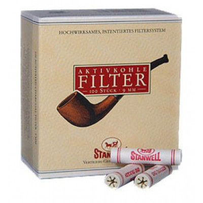 Фильтры для трубок угольные Stanwell 40шт. 