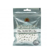 Фильтры для самокруток Cartel Slim Carbon 6 mm