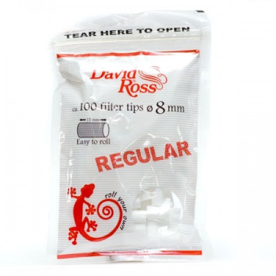 Фильтры для самокруток David Ross 8 mm