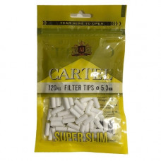 Фильтры для самокруток Cartel Super Slim 5,3 mm
