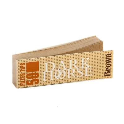 Фильтры для самокруток Dark Horse Brown Tips
