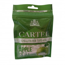 Фильтры для самокруток Cartel Slim Apple 6 mm
