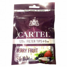 Фильтры для самокруток Cartel Slim Berry Fruit 6 mm