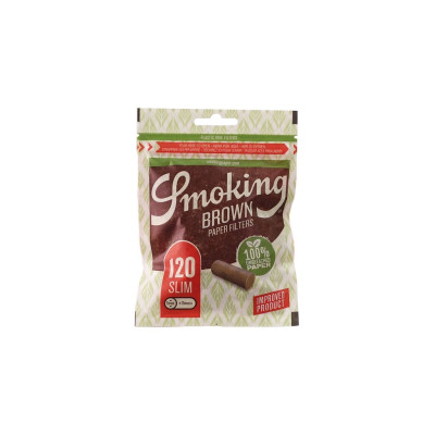 Фильтры для самокруток Smoking Brown 6 mm