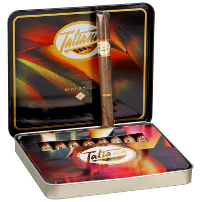 Сигариллы Tatiana Mini Tins Chocolate