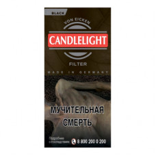 Сигариллы Candlelight Filter Black