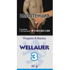 Трубочный табак Wellauer №3 - Virginia & Burley