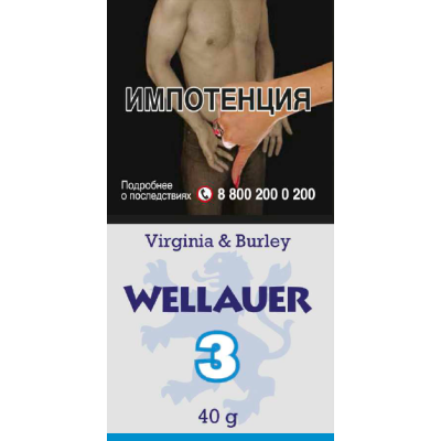 Трубочный табак Wellauer №3 - Virginia & Burley