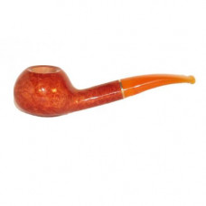 Трубка BREBBIA Sun 301 (Ambra meershaum bowl) 9mm