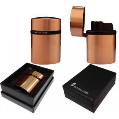 Зажигалки Black Label Tornado Brushed Copper & Black LBLT320