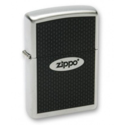 Зажигалка Zippo 205 Zippo Oval Satin Chrome