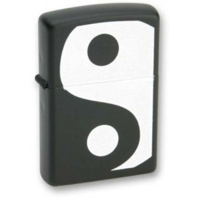 Зажигалка Zippo 24472 Y&Y Black Matte